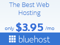bluehost, create website