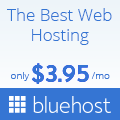 Get BlueHost hosting only for $3.95