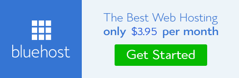 Bluehost's Pricing Plans & Review - Web Hosting Banner

