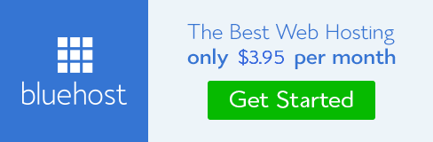 Bluehost's Pricing Plans & Review - Web Hosting Banner
